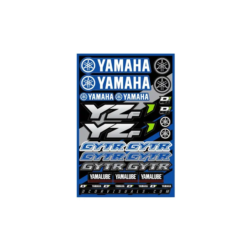 D-Cor Yamaha Yzf Series Decal Pack – Custom Fit 1
