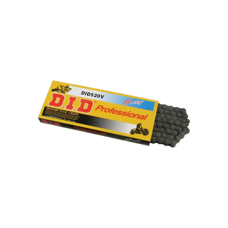 D.I.D 420V Pro Vo-Ring Chain – 134 Links, Natural Color, Part #690-13134 1