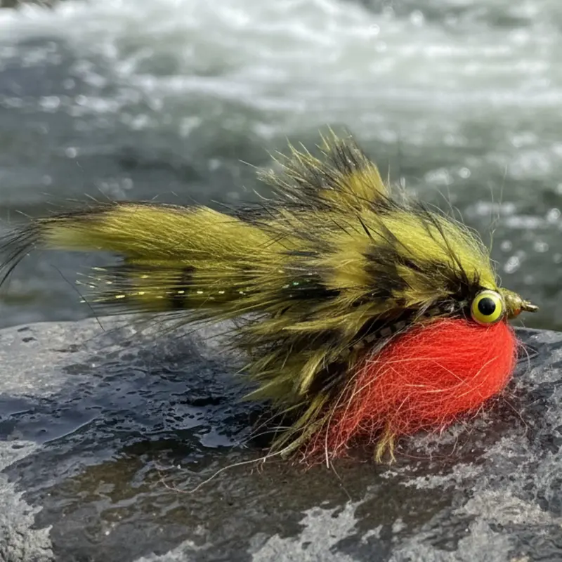 Dales Bunny Zonker Streamer – Olive, Black, Tan, And White Variants 1