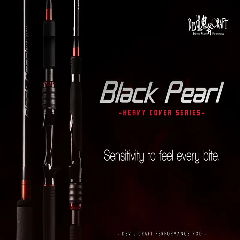 Devil Craft Black Pearl Heavy-Cover Lure – Dense, Weedless Profile For Structure Fishing 1