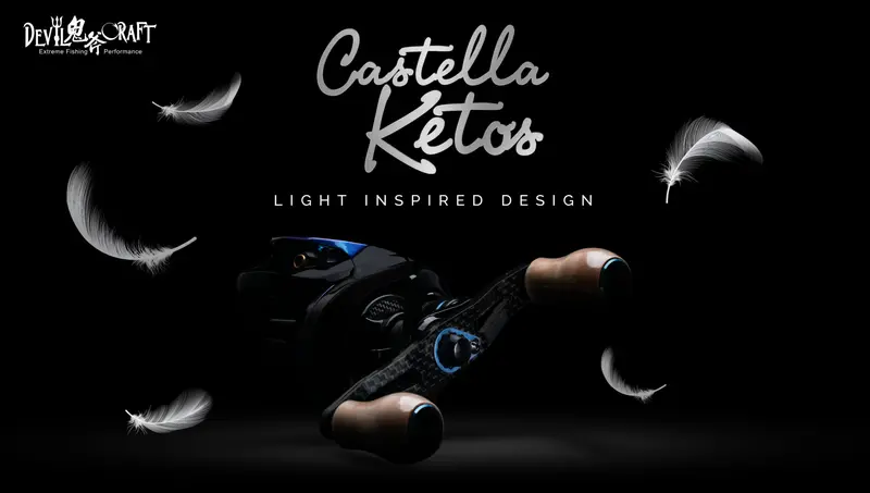 Devil Craft Castella Ketos Baitcaster – High-Speed Casting System 1