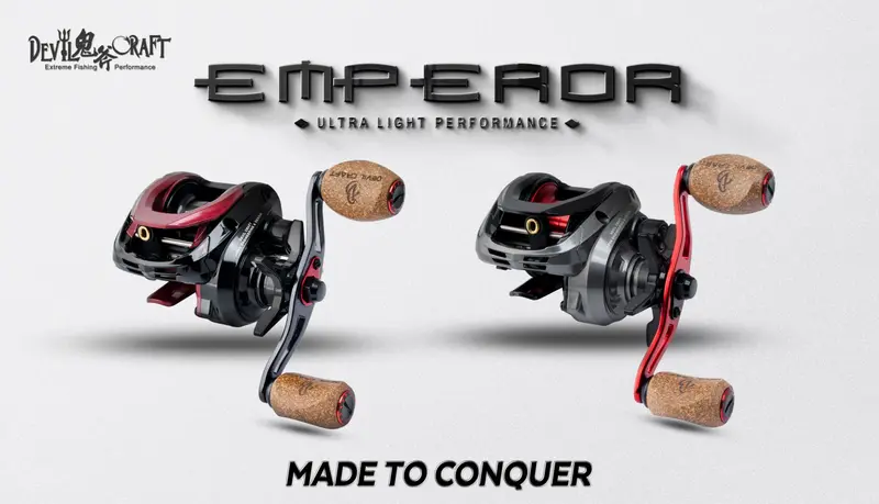 Devil Craft Emperor Baitcasting Reel – Tournament-Grade Performance 1