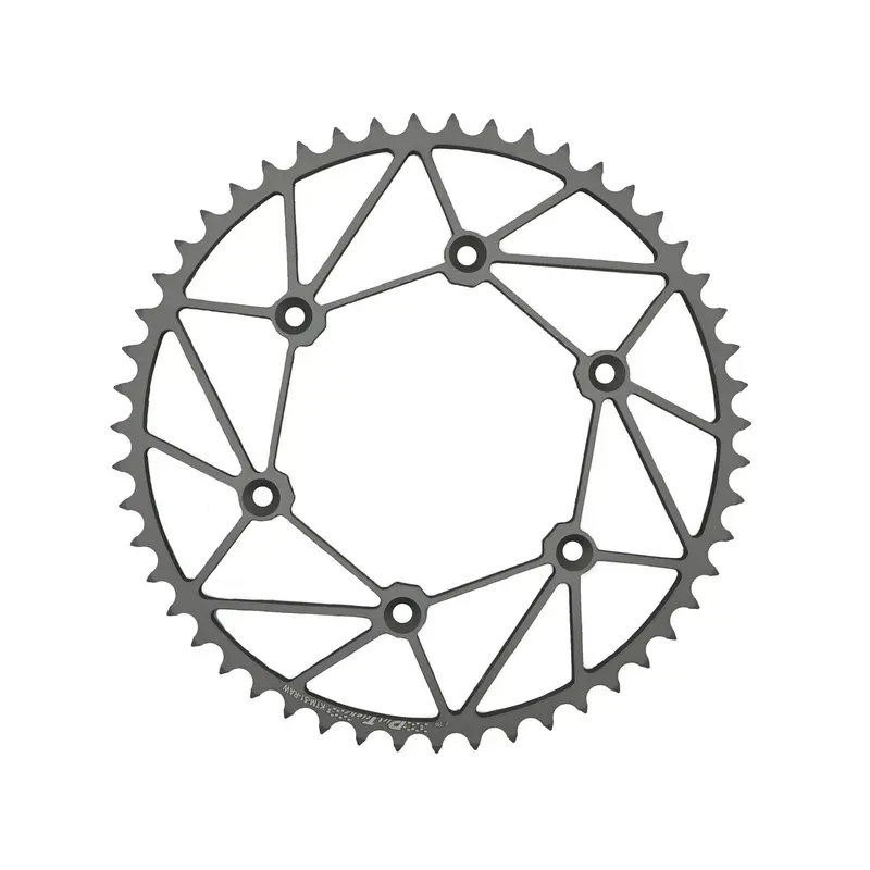 Dirt Tricks Rear  Sprocket  Chromoly 52T-520 Raw Yam - 254-160152W 1