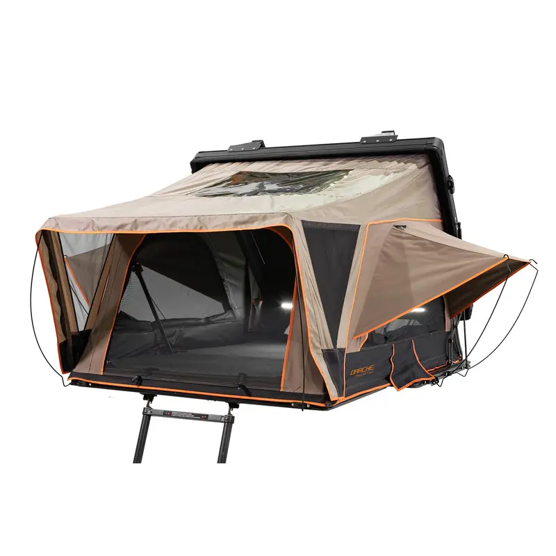 Double Dee Hybrid Rooftop Tent – Hardshell + Softshell Design 1