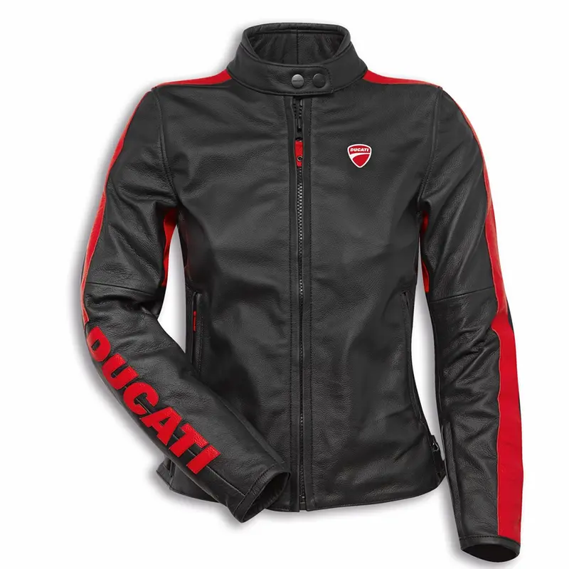 Ducati Company C4 Women'S Leather Riding Jacket 1