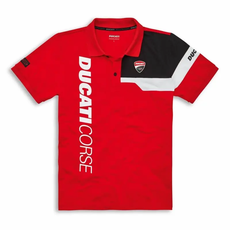 Ducati Dc Track 21 Men'S Red Polo Shirt – Size Xl (987700836) 1