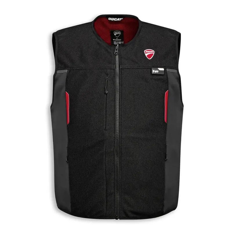 Ducati Smart Jacket – Men'S Textile Vest With Connectivity 1