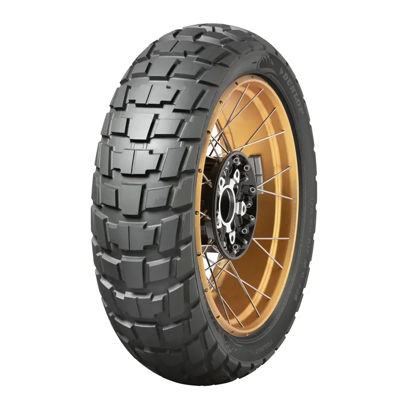 Dunlop Trailmax Raid Rear Motorcycle Tire – 140/80-17, 69S Bias-Ply, Tubeless 1