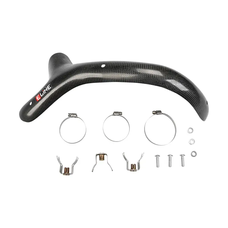 E-Line Carbon Fiber Heat Shields – Universal Fit For Husqvarna & Ktm (677-3106) 1