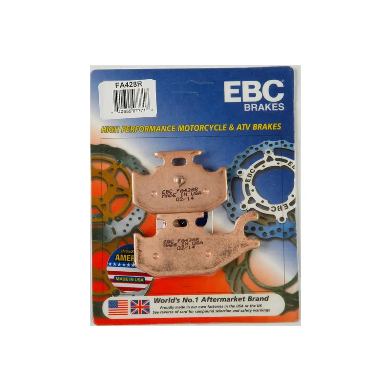 Ebc 428R Brake Pads – Quiet, Low-Wear Organic-Rubber Design 1