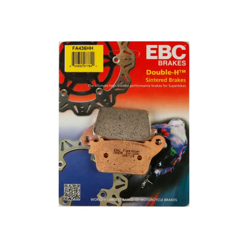 Ebc 436H Brake Pads – High-Temperature Organic-Hybrid Blend 1