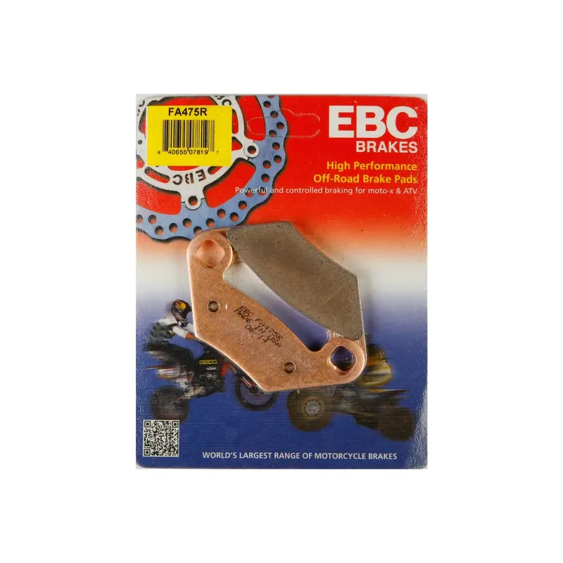 Ebc 475R Brake Pads – Refined Organic-Rubber Blend For Quiet Stops 1