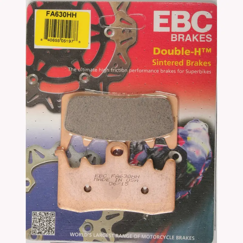 Ebc Double-H Sintered Brake Pads – Front/Rear Compatible – 15-630H 1