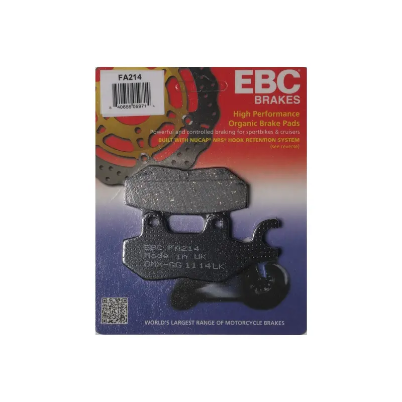 Ebc Entry-Level Ceramic Brake Pads – Model 15-214 1