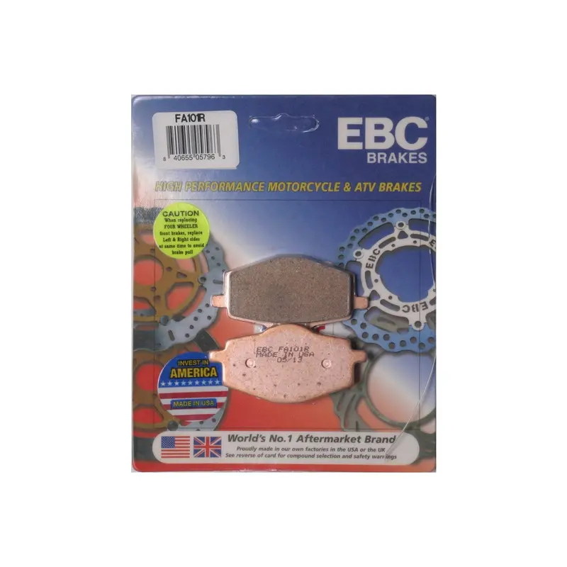 Ebc Fa101R Sintered R-Series Brake Pads – Heavy-Duty Stopping – #15-101R 1