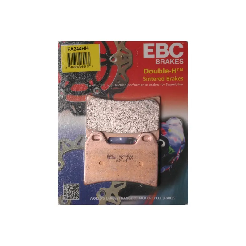 Ebc Greenstuff Replacement Brake Pads - Model 15-244H 1