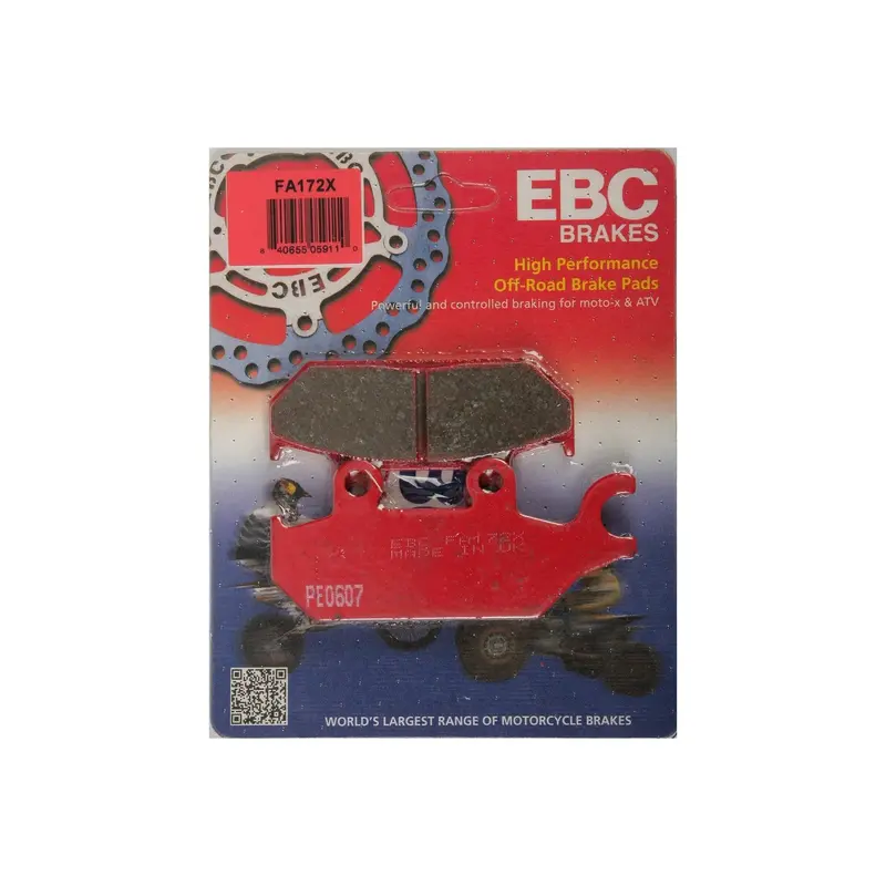 Ebc High-Performance Brake Pads – Universal Fit – #15-172X 1