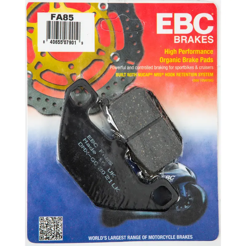 Ebc Organic Compound Brake Pads – 15-85 Specification 1