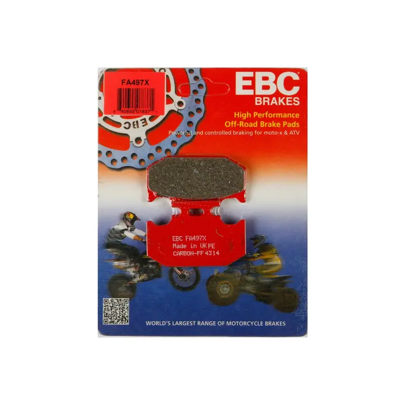 Ebc Premium Brake Pads – High-Performance Replacement, 15-497X 1