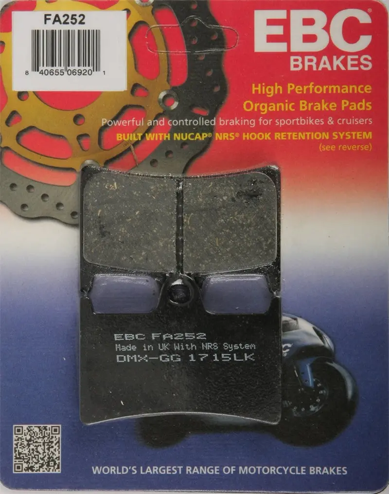Ebc Premium Brake Pads – Universal Fit Performance Replacement 1