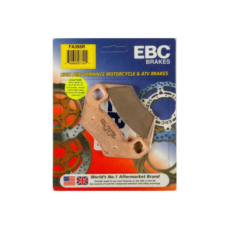 Ebc Rear Brake Pads For Dual-Sport Bikes (Part #15-395R) 1