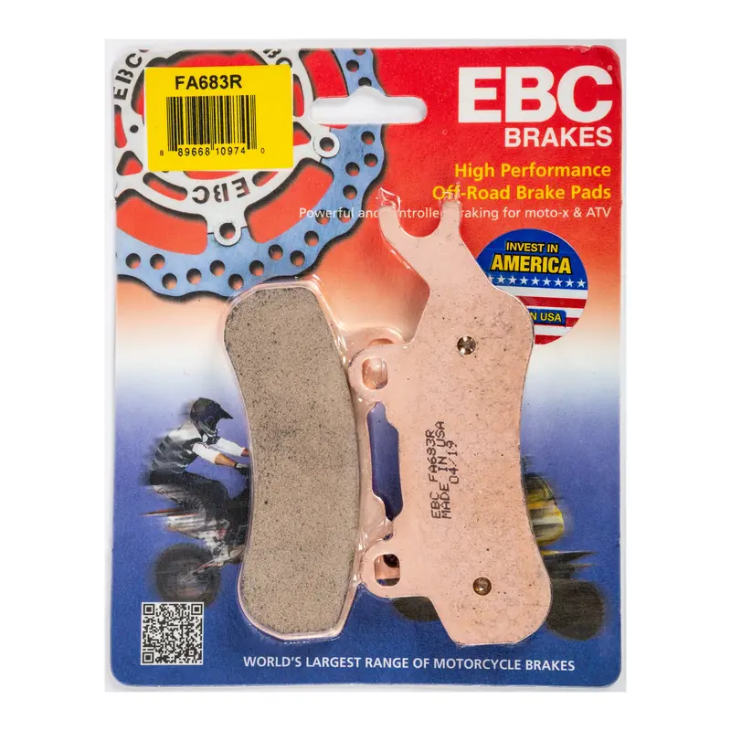 Ebc Sintered R-Series Brake Pads – Fa683R Heavy-Duty Compound, Part #15-683R 1