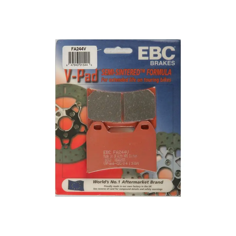 Ebc V-Series High-Performance Brake Pads - Model 15-244V 1