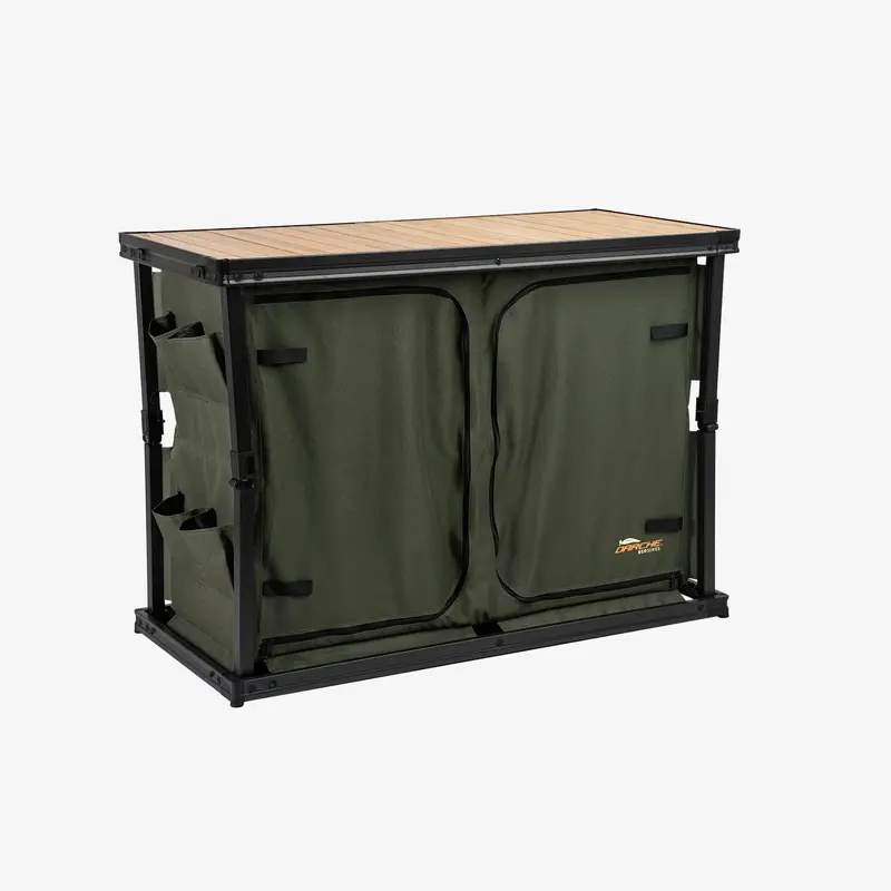Eco Bamboo Twin Storage Cupboard 1