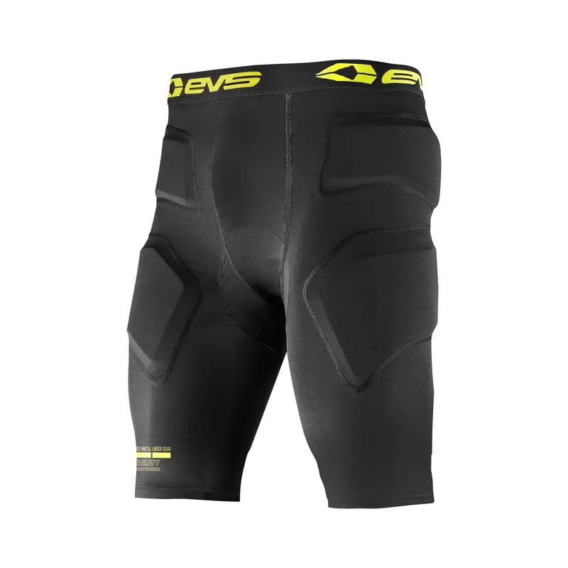 Evs Impact Shorts – Lightweight Black Protective Riding Shorts (Medium) 1