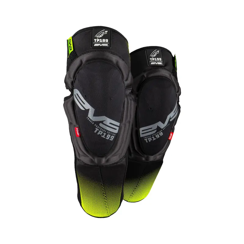 Evs Tp199 Knee & Shin Guard – Black/Hi-Vis, Size 2X 1