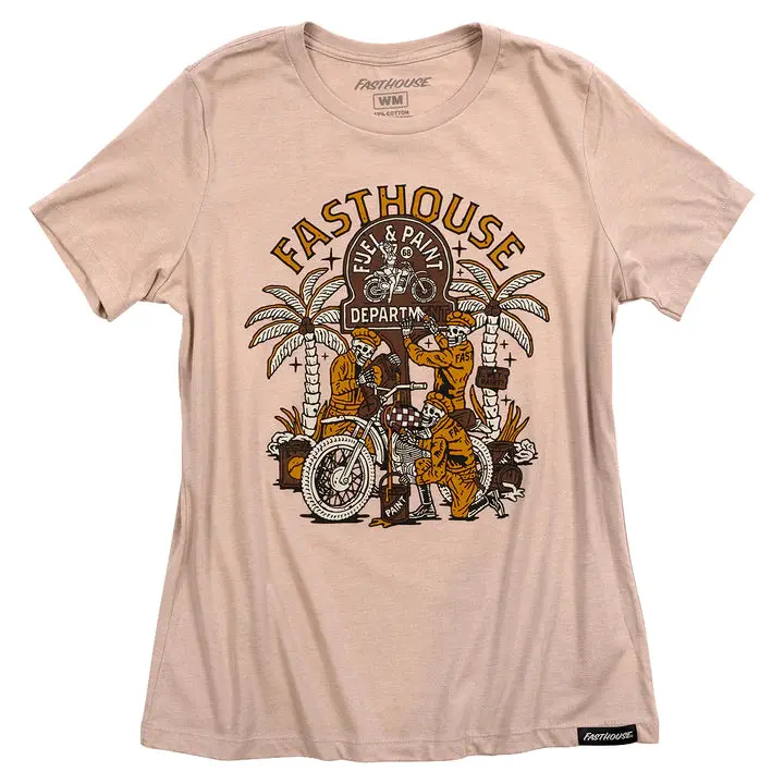 Fasthouse Macabre Women'S Graphic Tee 1