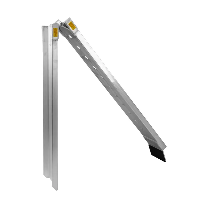 Fire Power 7.5-Foot Folding Aluminum Loading Ramp – 6 In. Wide – 61-0795 1