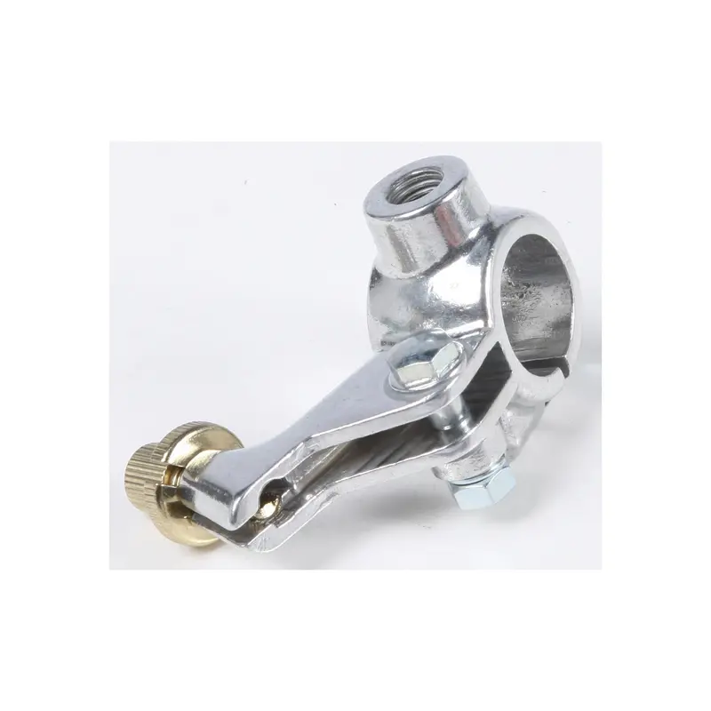 Fire Power Clutch Lever Perch With Integrated Mirror Mount – Silver Finish – 60-1811 1