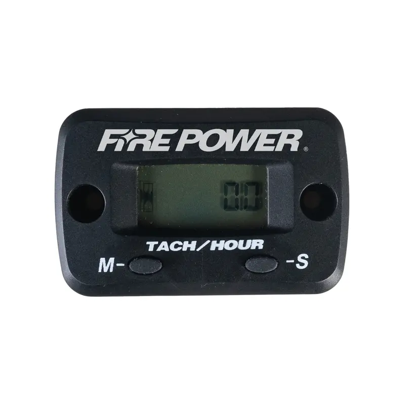 Fire Power Dual-Function Hour Meter And Tachometer Gauge (18-2350) 1