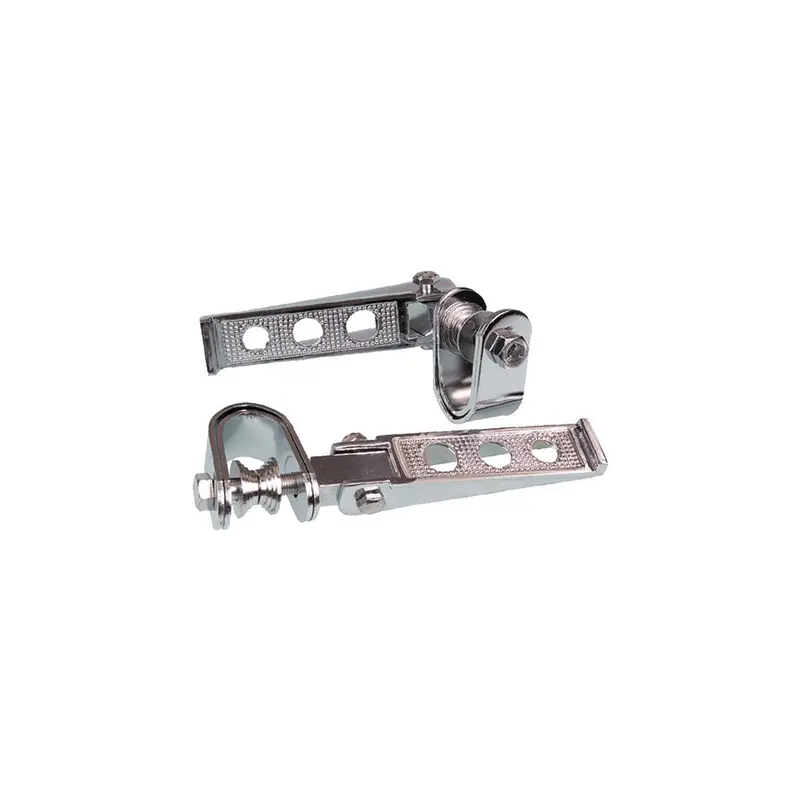 Fire Power Hole-Pattern Foot Pegs – Aggressive Tread, Durable Black Finish, Model 56-2250 1