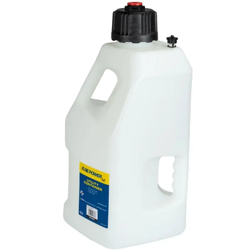 Fire Power Lc 5-Gallon Utility Container – White 1