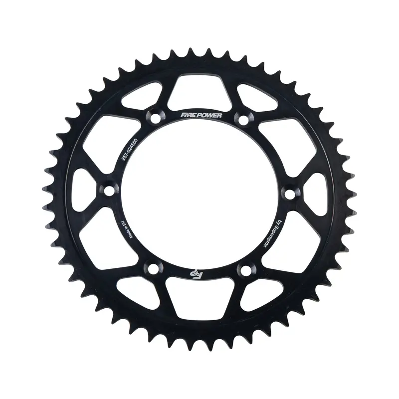 Fire Power Rear Sprocket – Steel 50-Tooth, Matte Black Finish (Model 257-024550) 1