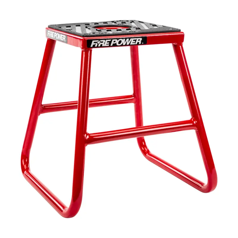 Fire Power Red Moto Stand – Compact Aluminum Motorcycle Support – 61-0803 1