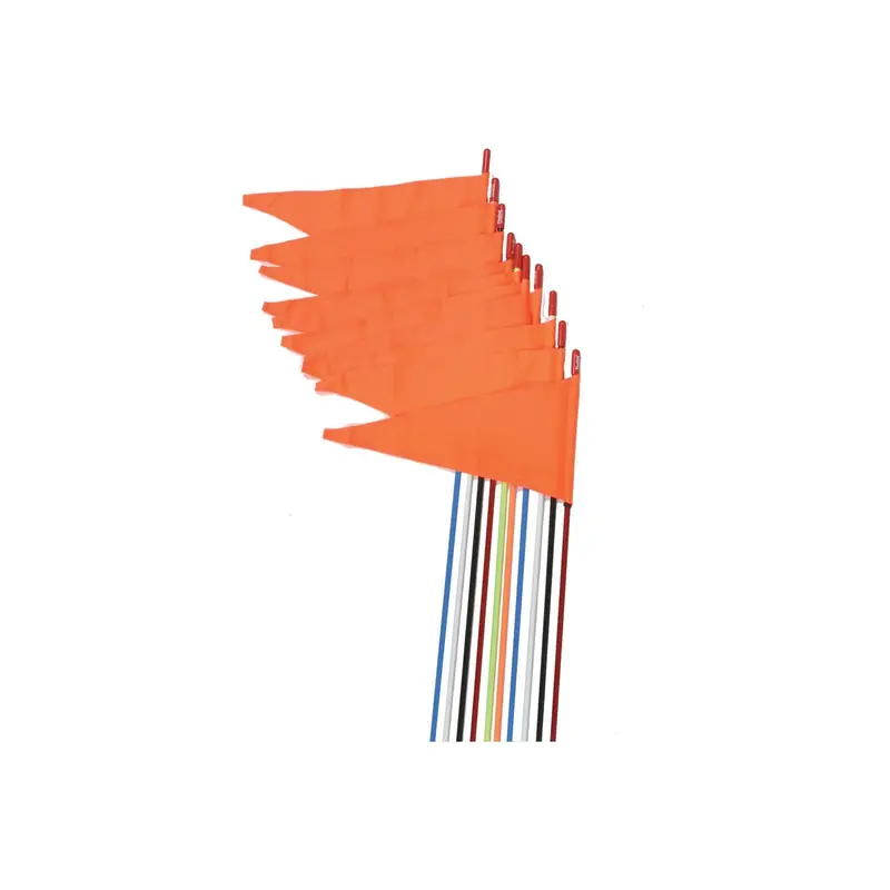 Firestik Assorted Color Strobe Safety Flags – 10-Piece Pack (Model 36-20970) 1