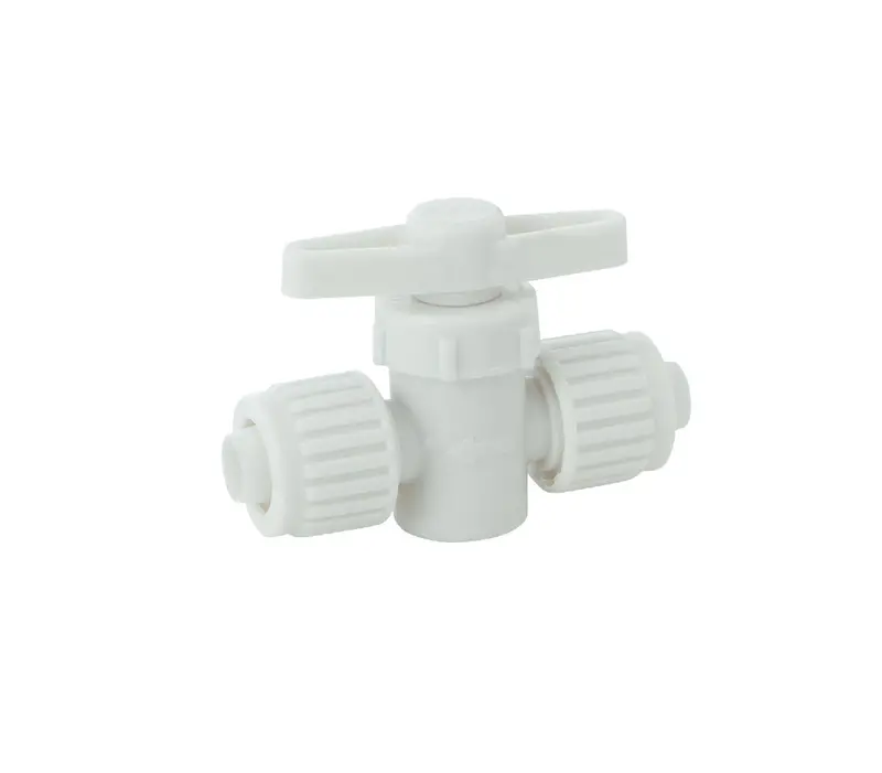 Flair-It 1/2-Inch Pex Stop Valve – Plastic Compression Fitting – Model 72-0806 1