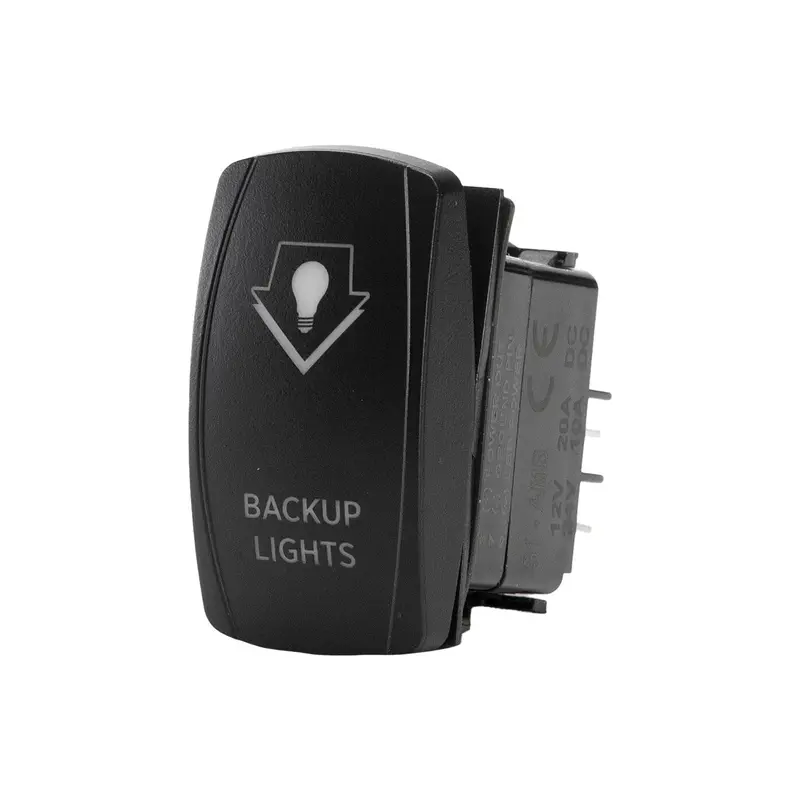 Flip Backup Lighting Switch – Backlit Pro Series Rear Illumination Control 1