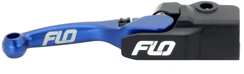 Flo Motorsports Pro 160 Adjustable Brake Lever – Blue Anodized – 122-0714B 1