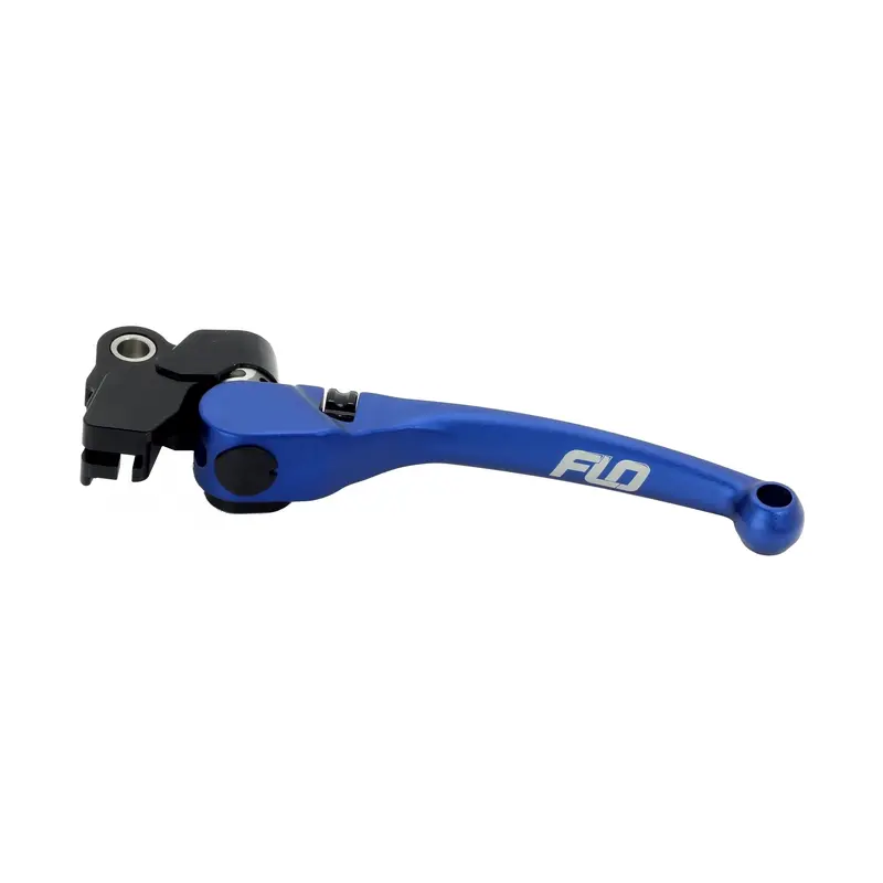 Flo Motorsports Pro 160 Clutch Lever – Deep Blue Anodized – Model 122-0722B 1
