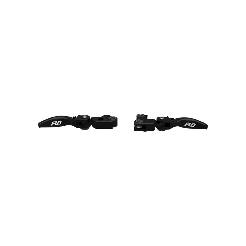 Flo Motorsports Shorty Mx Brake & Clutch Lever Set – Black Anodized, Fits 2021–2023 Harley-Davidson Flh/Flt Models, 122-0810 1