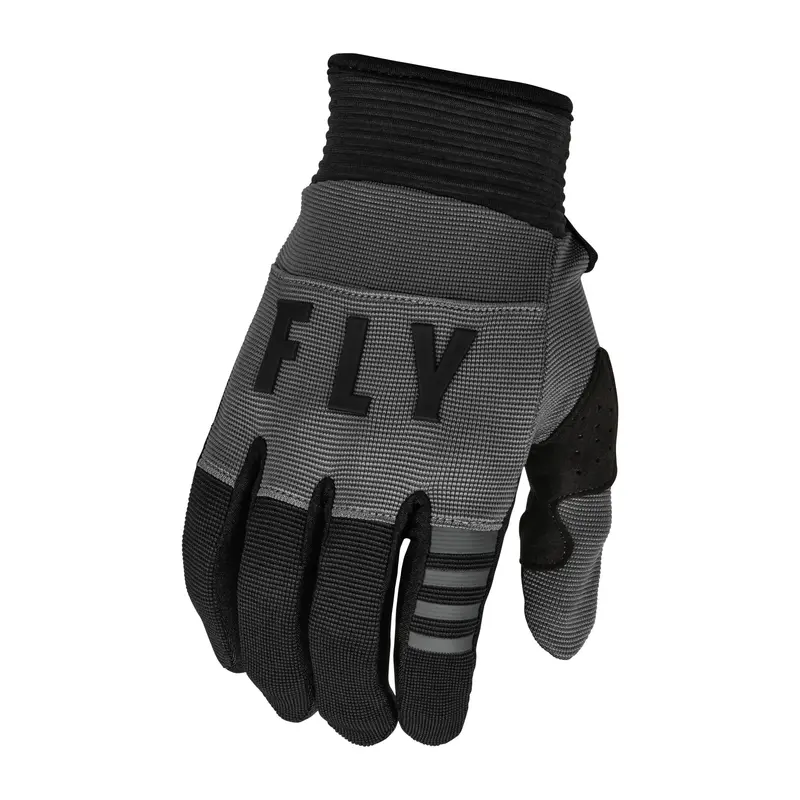 Fly Racing Adult F-16 Gloves – Dark Grey & Black, Size Lg (376-911L) 1