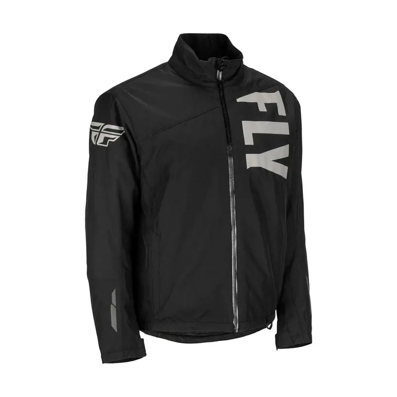 Fly Racing Aurora Jacket – All-Black Style – Medium (470-4122M) 1