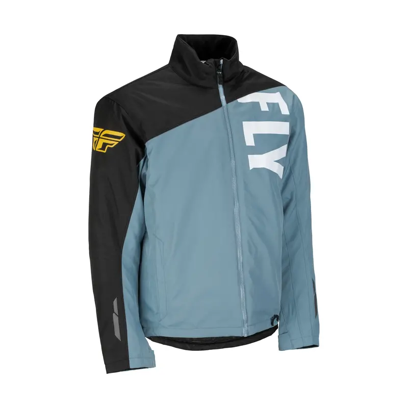 Fly Racing Aurora Jacket – Blue And Yellow Accents – Xl (470-4124X) 1