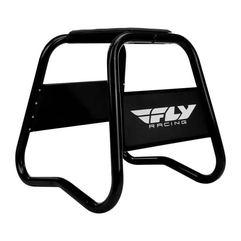 Fly Racing Black Podium Stand – Heavy-Duty Motorcycle Lift Platform – 61-07304 1