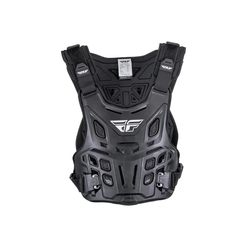 Fly Racing Ce-Certified Revel Race Roost Guard – Black 1