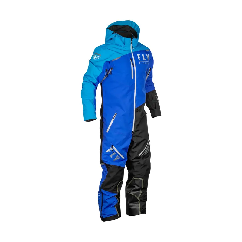 Fly Racing Cobalt Shell Sb Monosuit – Blue/Grey, Extra-Large (470-4363X) 1